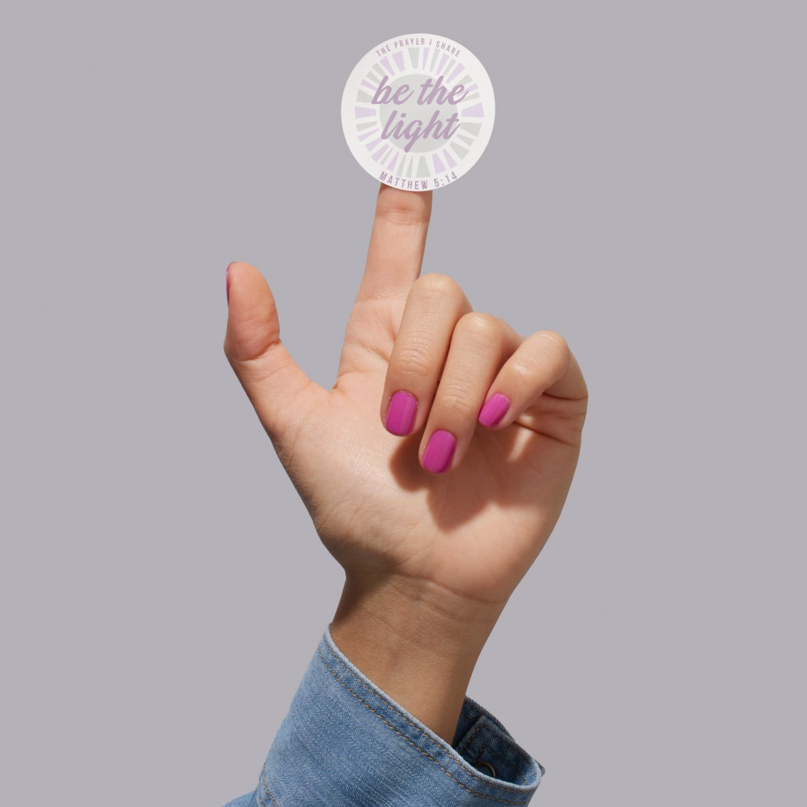 Be the Light Sticker
