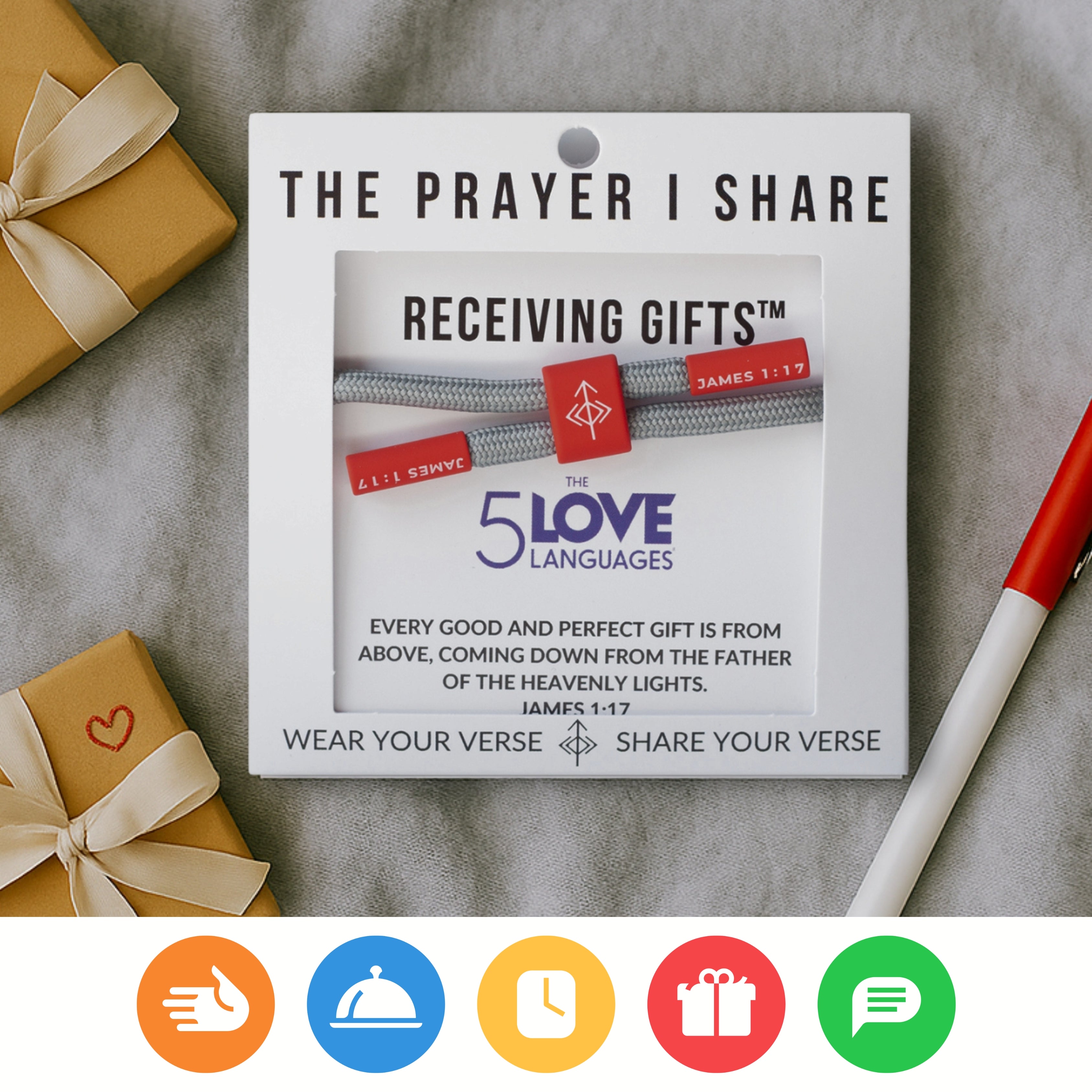 The LOVE LANGUAGE™ Collection, Receiving Gifts, James 1:17