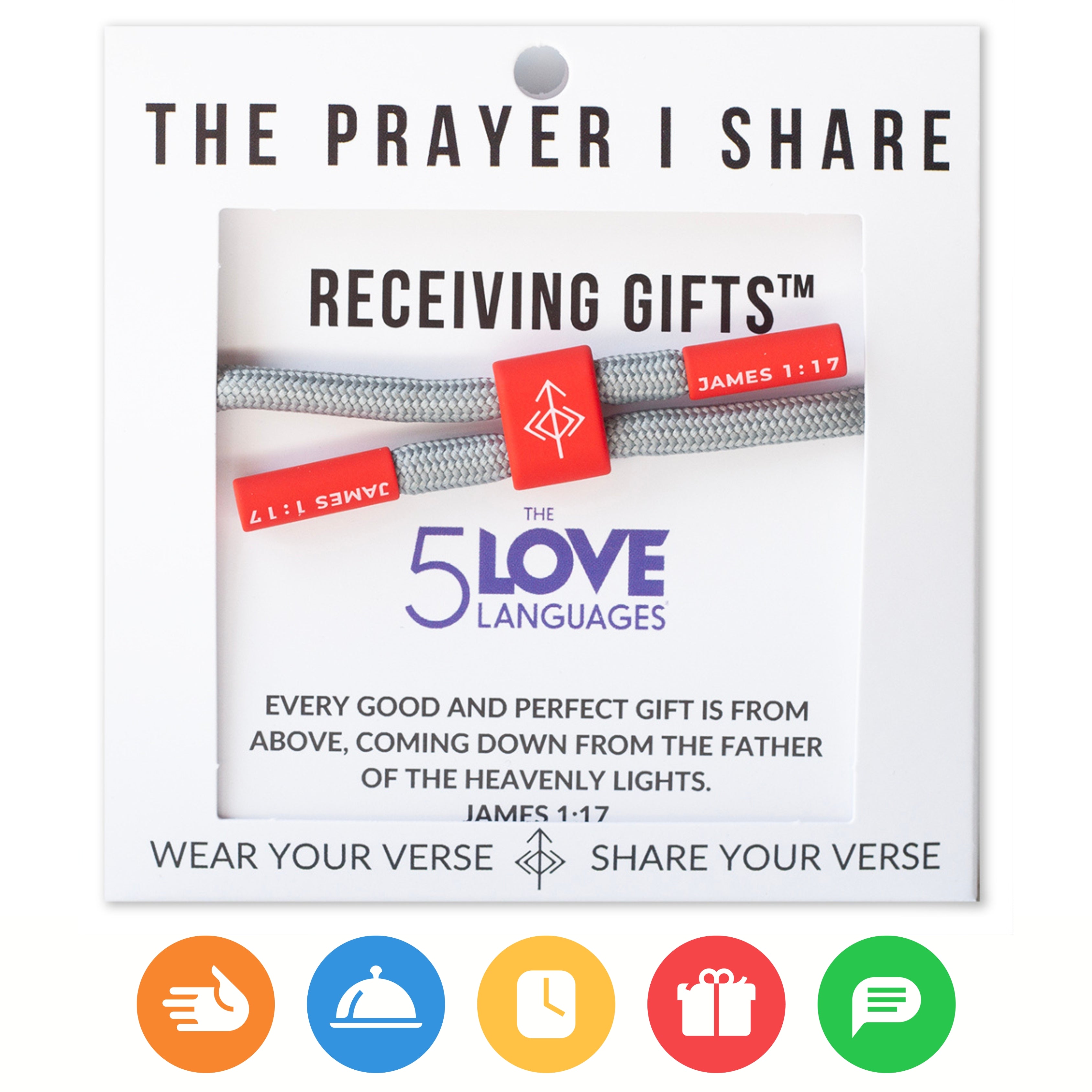 The LOVE LANGUAGE™ Collection, Receiving Gifts, James 1:17