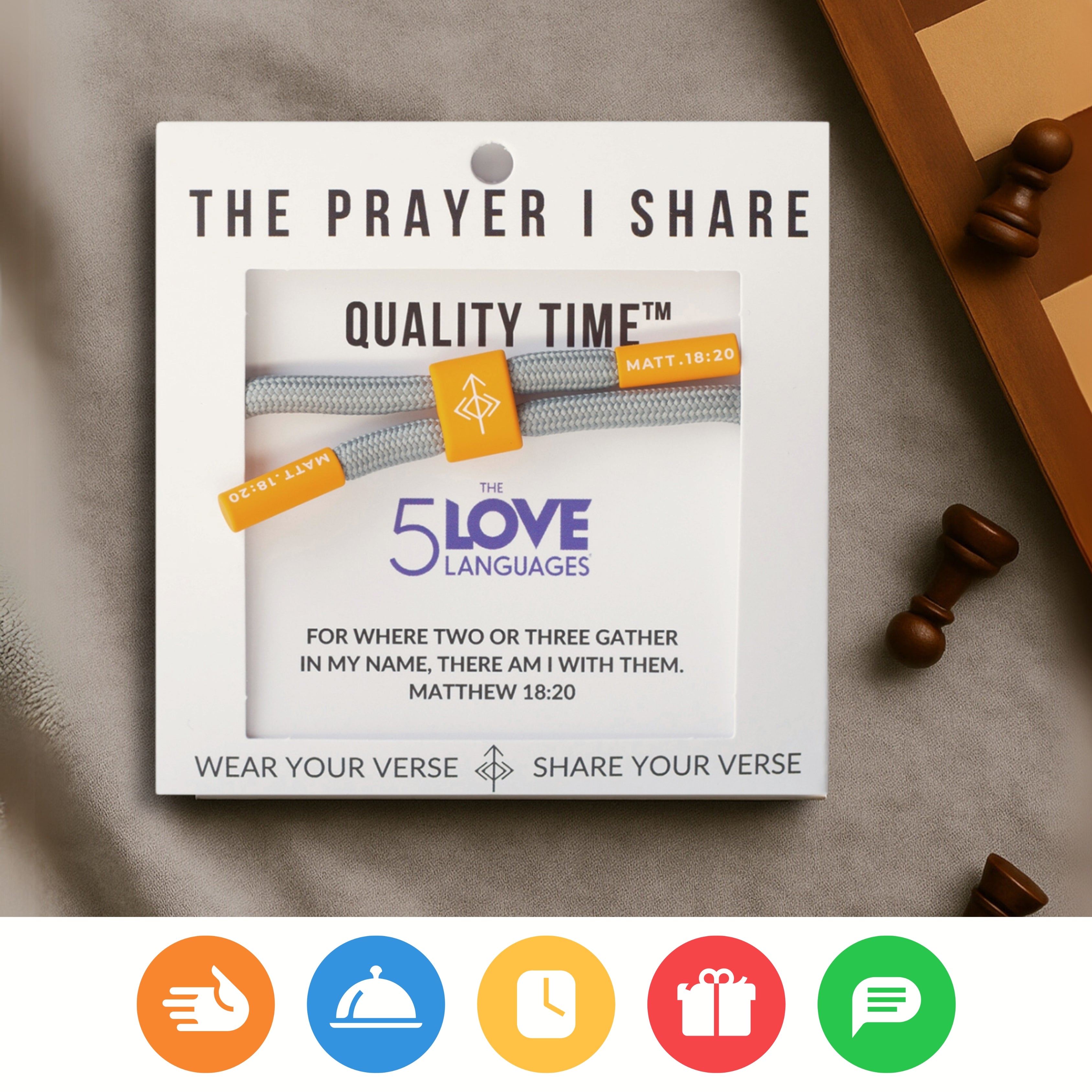 The LOVE LANGUAGE™ Collection, Quality Time, Matthew 18:20