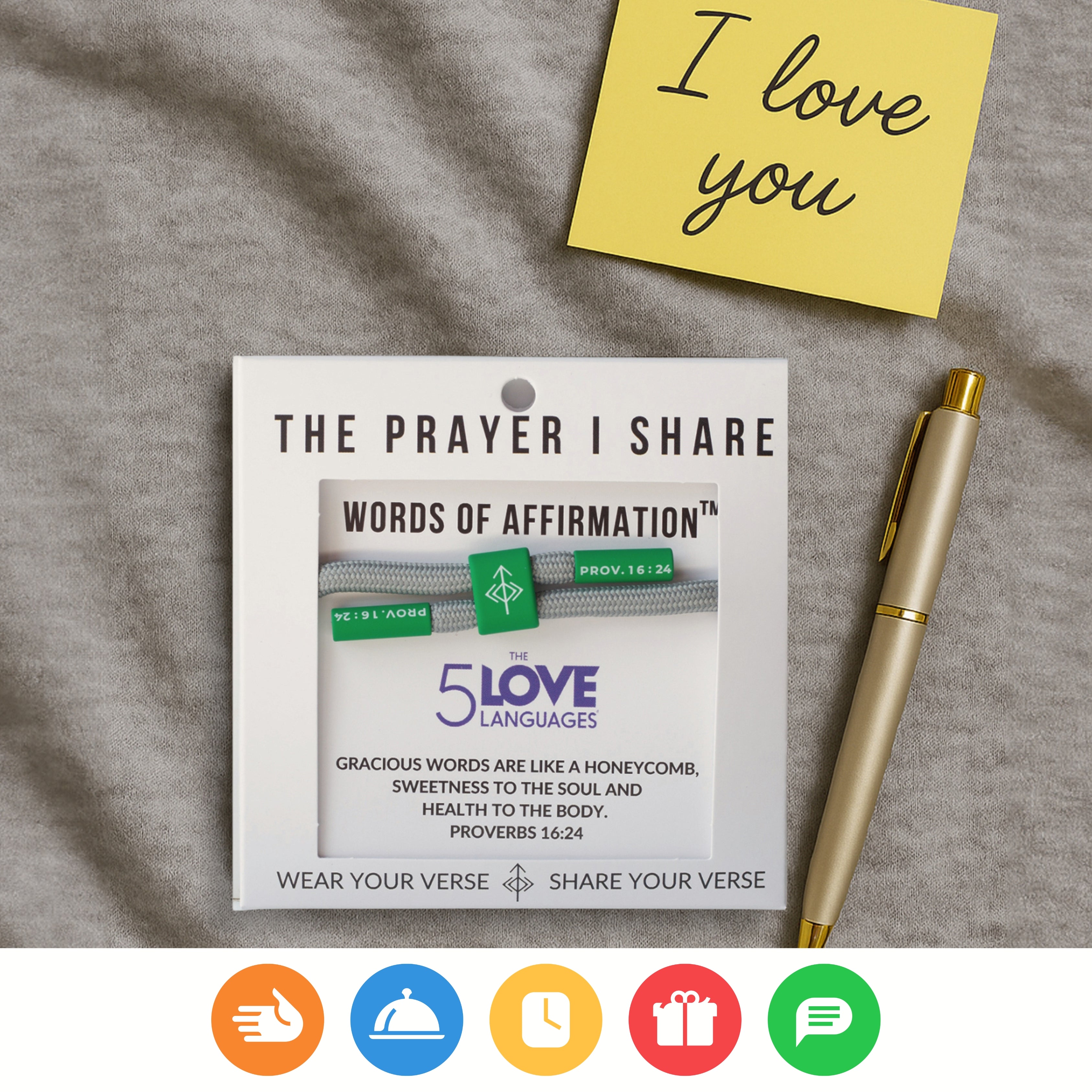 The LOVE LANGUAGE™ Collection, Words of Affirmation, Proverbs 16:24
