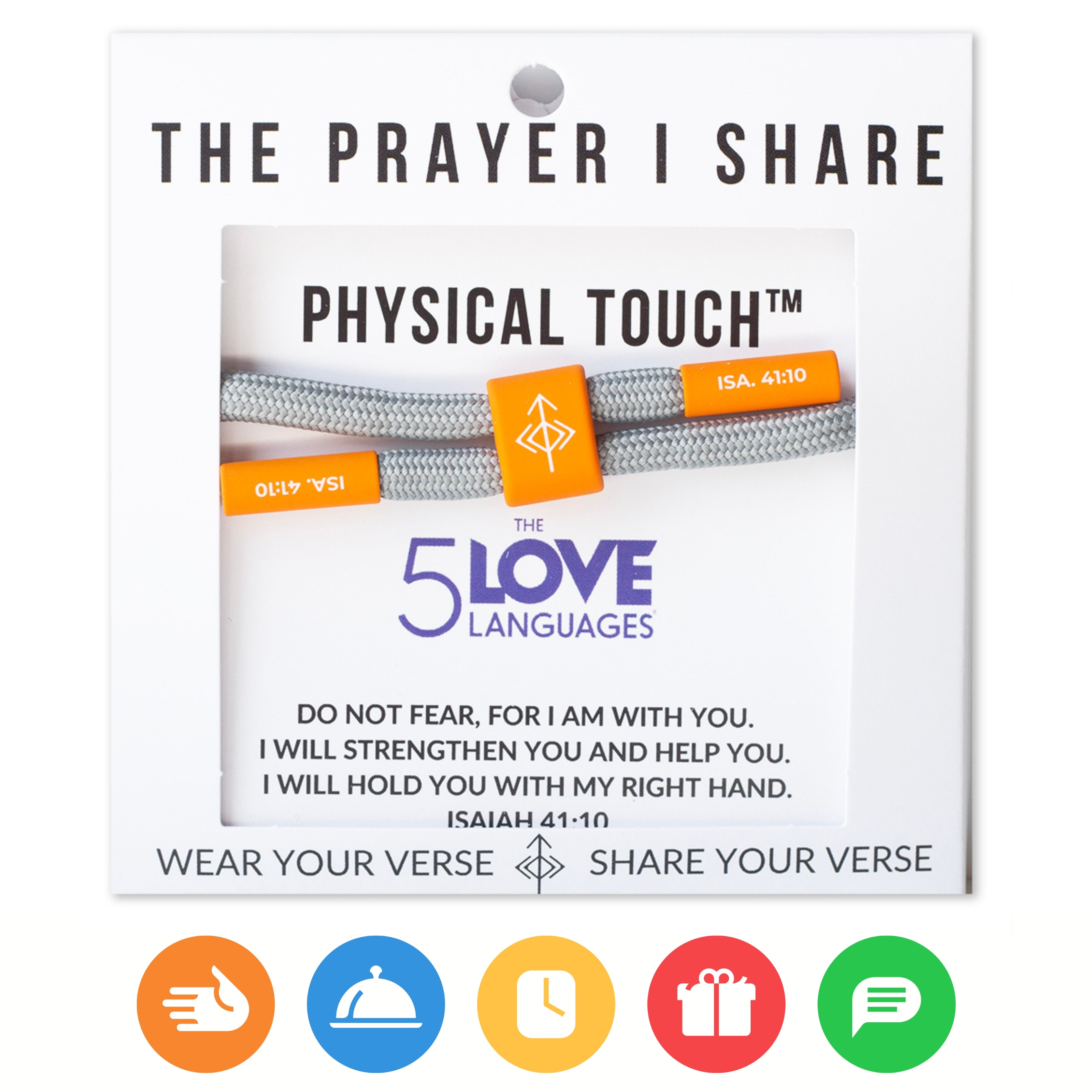 The LOVE LANGUAGE™ Collection, Physical Touch, Isaiah 41:10