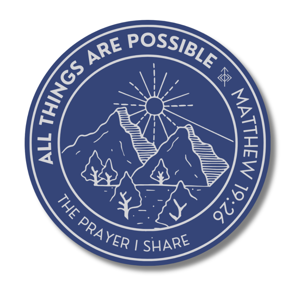 ALL THINGS ARE POSSIBLE Sticker