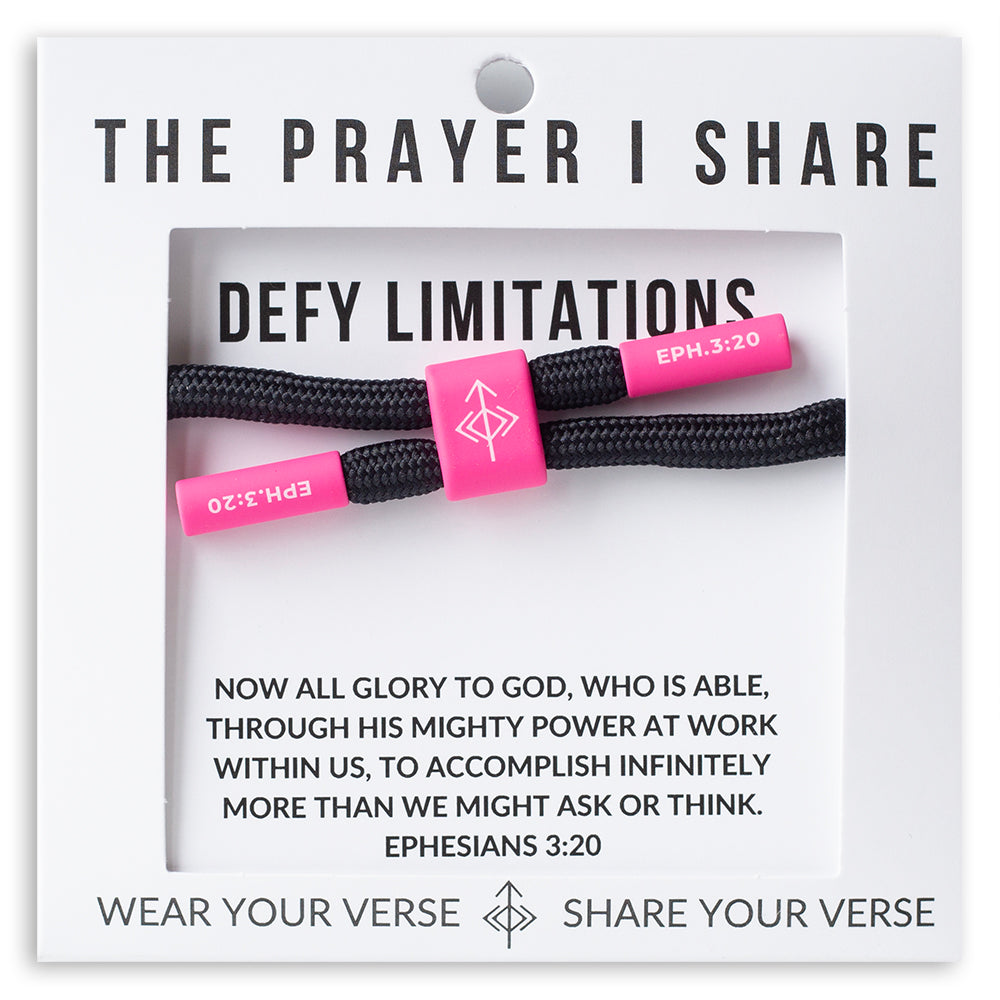 Defy Limitations, Ephesians 3:20