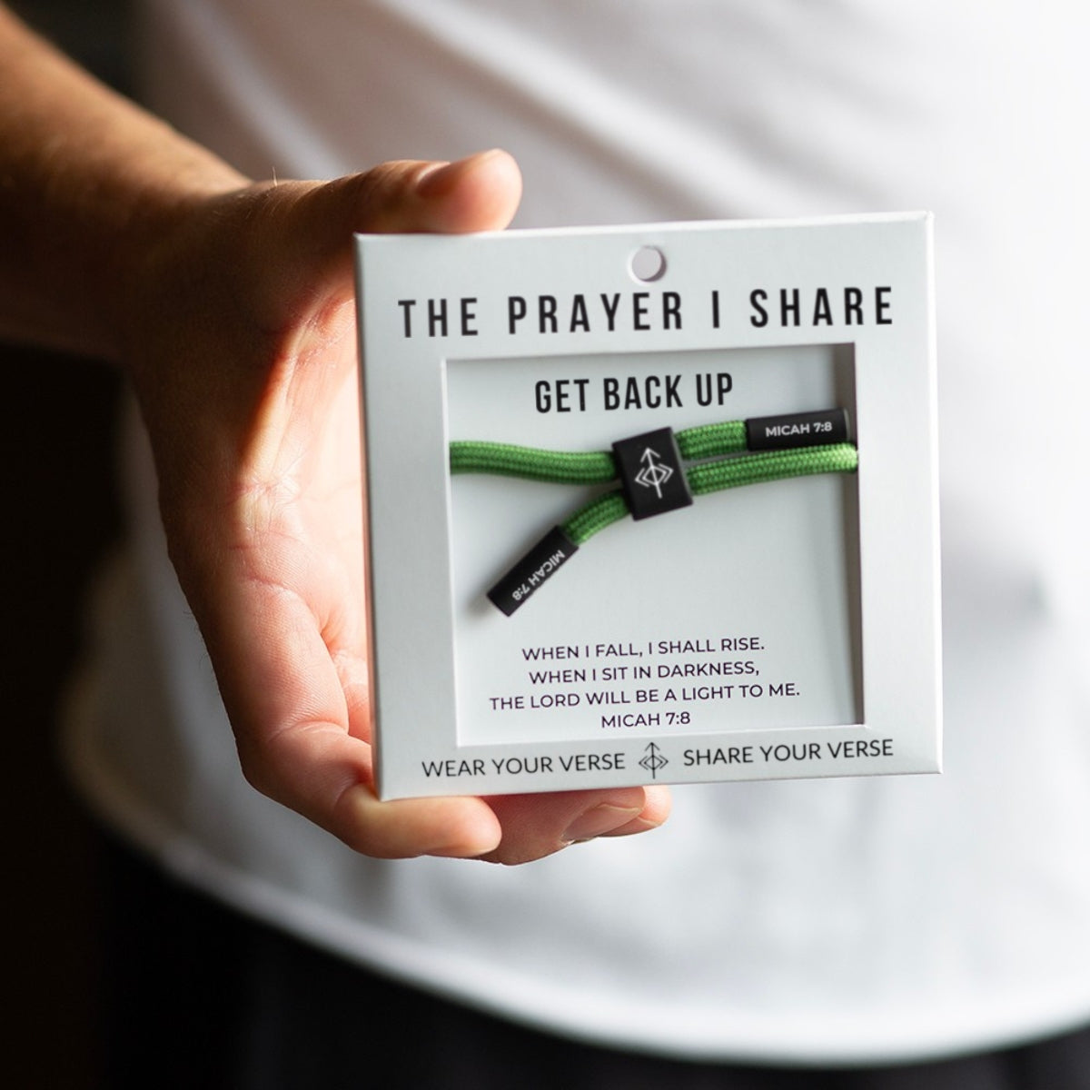 Get Back Up, Micah 7:8 | The Prayer I Share
