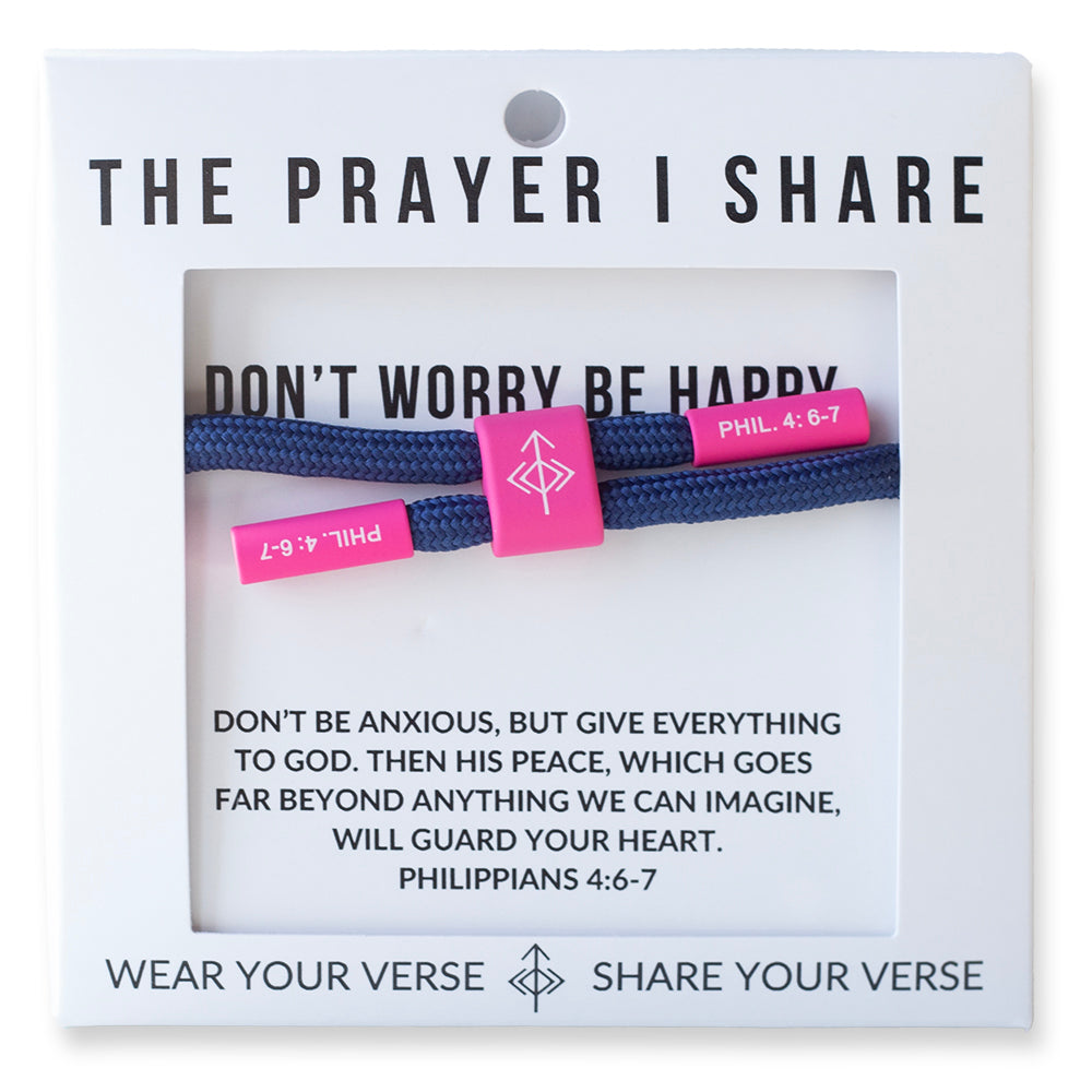 Don't Worry Be Happy, Philippians 4:6-7