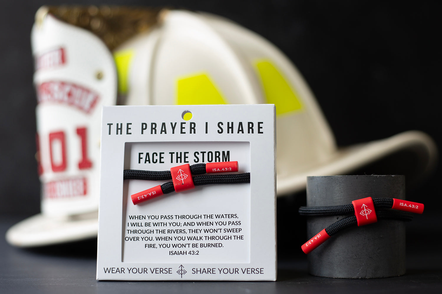 FACE THE STORM Prayer Bracelet