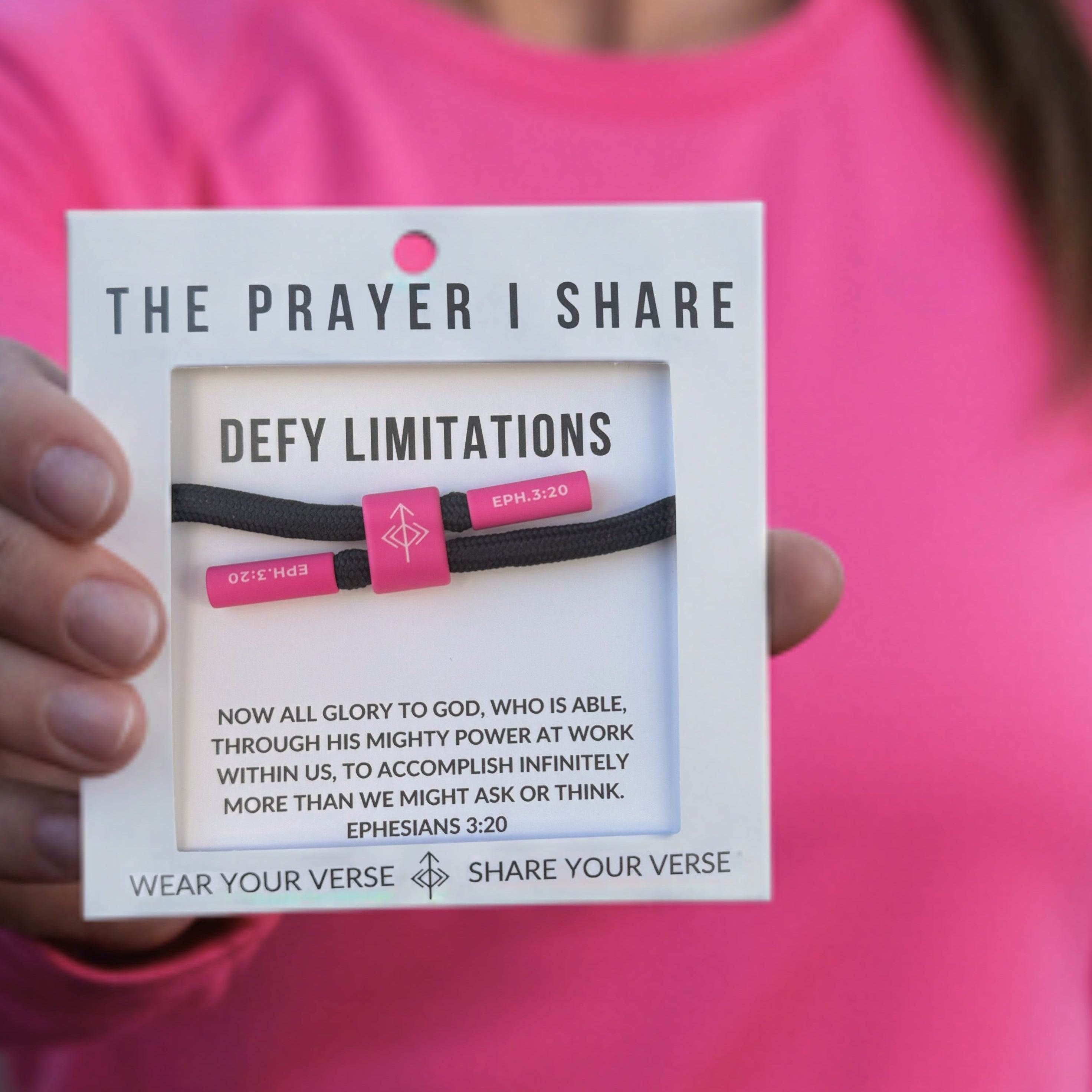 Defy Limitations, Ephesians 3:20