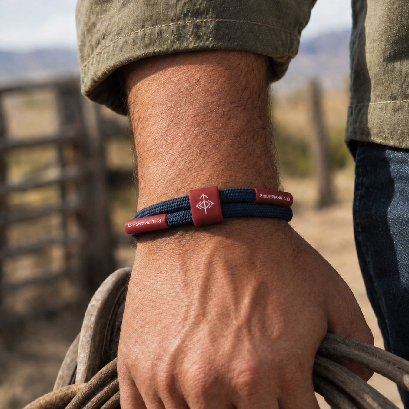 DUSTOFF Ranch x The Prayer I Share, Philippians 4:13, Built For the Battle
