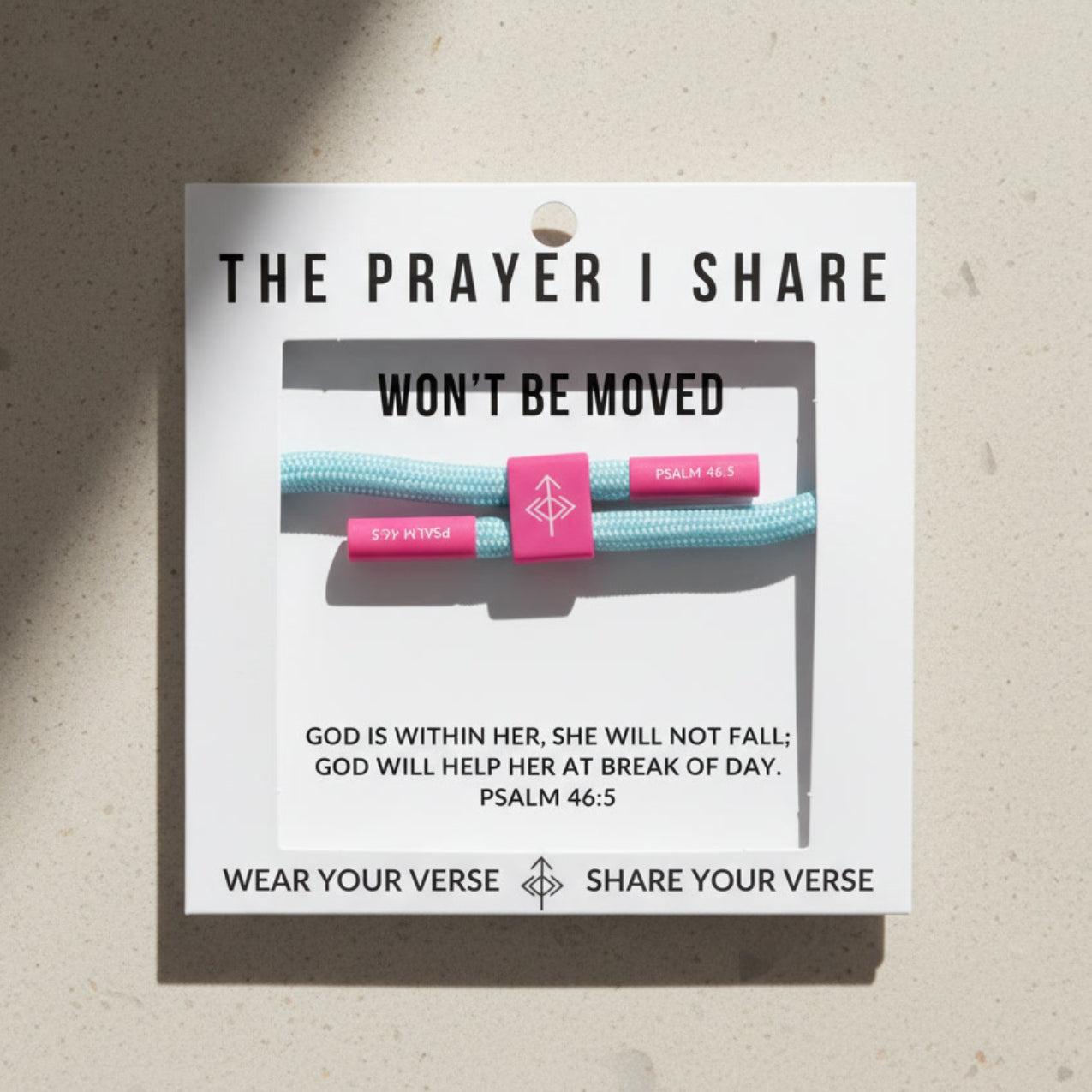 Won't Be Moved, Psalm 46:5