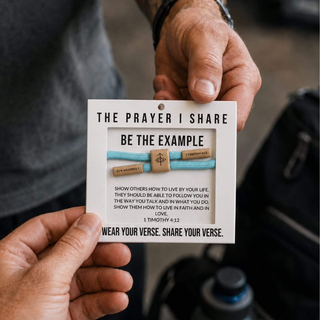 Be the Example, 1 Timothy 4:12